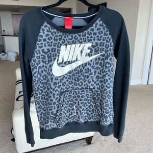 Nike Leopard Print Sweater